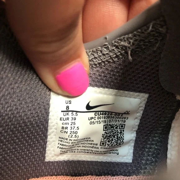 Womens Grey Air Max Motion 2 - Picture 6 of 10